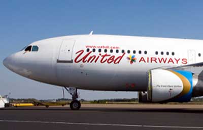 United Airways` Dhaka-Ishwardi flight from today