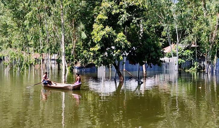 যমুনার পানি বিপৎসীমার ১২ সেন্টিমিটার নিচে, চরাঞ্চল প্লাবিত