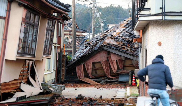 Death toll from Japan earthquake climbs to 48