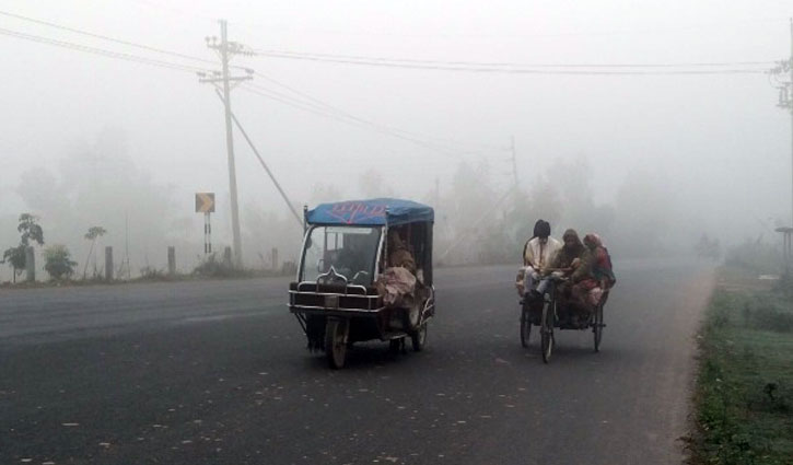 Lowest temperature 11.6°C recorded in Dinajpur