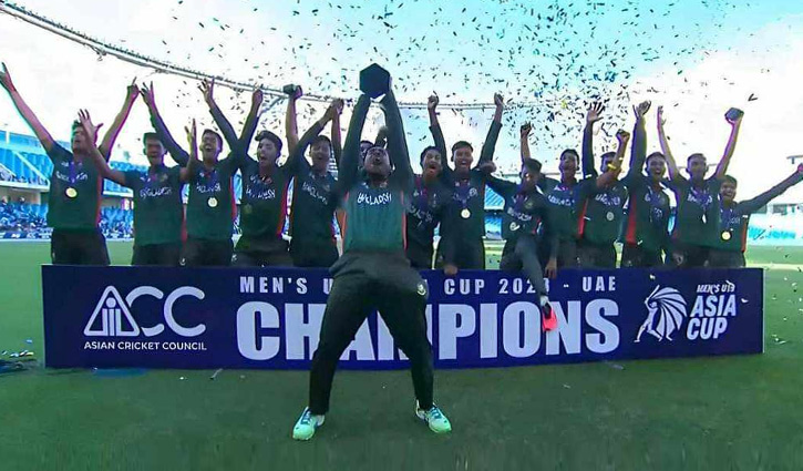 Bangladesh thrash UAE to win maiden U-19 Asia Cup title