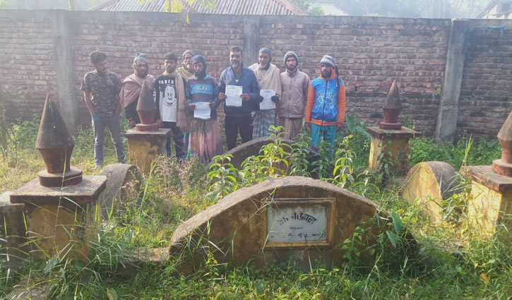 কবরবাসীদের ভোট না দিতে যাওয়ার আহ্বান পিরোজপুর বিএনপির