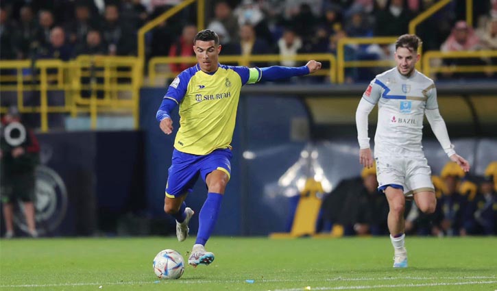 Ronaldo assists powers Al Nassr to 2-1