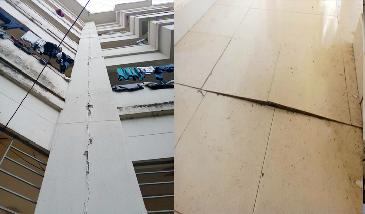 Earthquake: Cracks develop in four CU dormitories