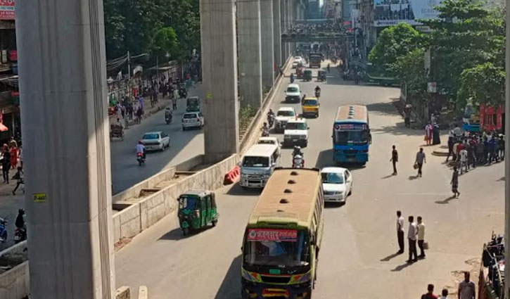 Dhaka traffic near normal as hartal underway