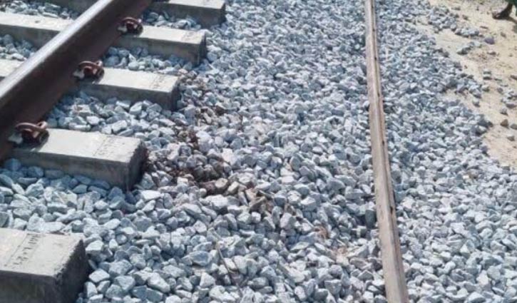 Train delayed as nuts and bolts removed from rail line