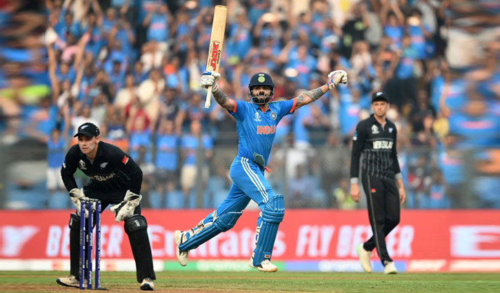 India set 398-run target for New Zealand in 1st semi-final