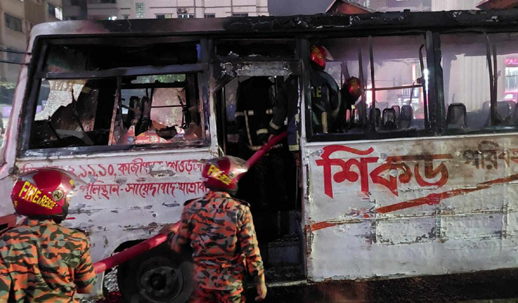 Four buses torched in capital