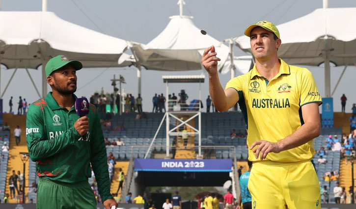 Australia win toss, opt to bowl against Bangladesh