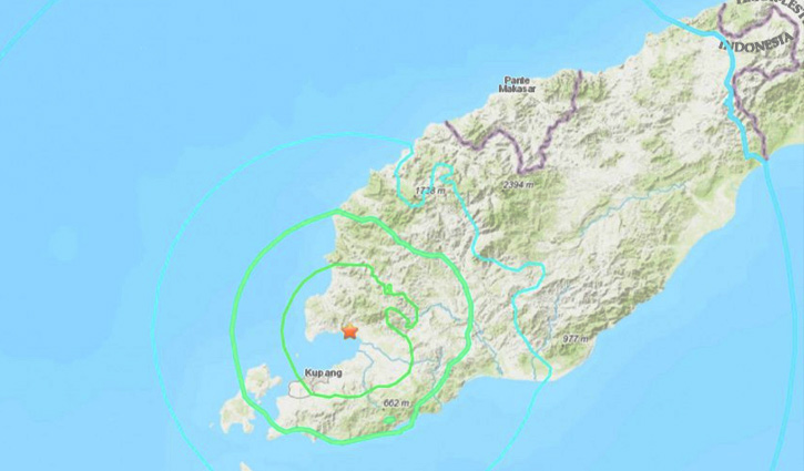 Magnitude 6.4 earthquake strikes Indonesia