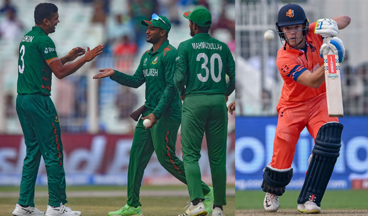 Netherlands set 230-run target for Bangladesh