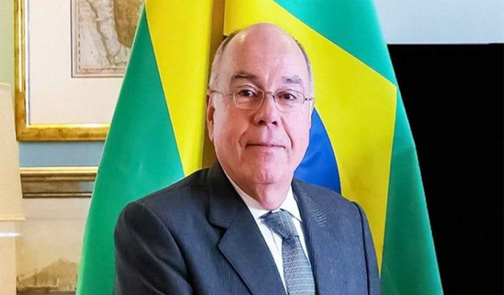 Brazil foreign minister Mauro Vieira due in Dhaka today