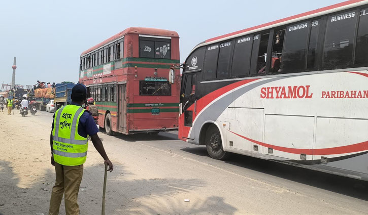 Tk3 crore toll collected from Bangabandhu Bridge in 24 hrs