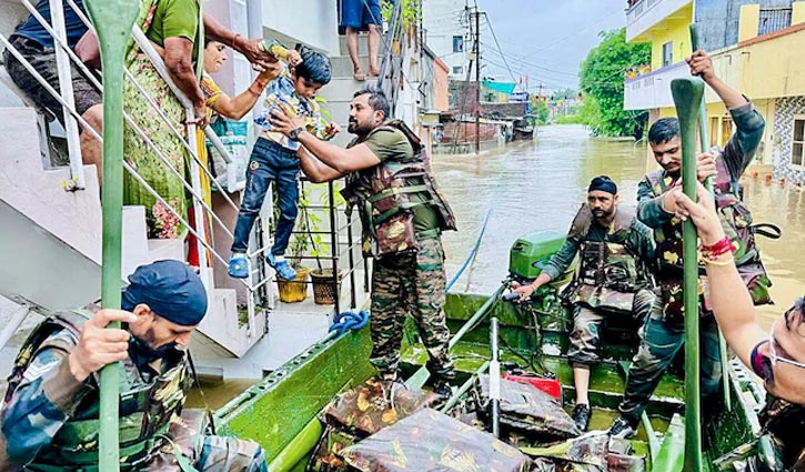 গুজরাটে বন্যায় ২৯ জনের মৃত্যু