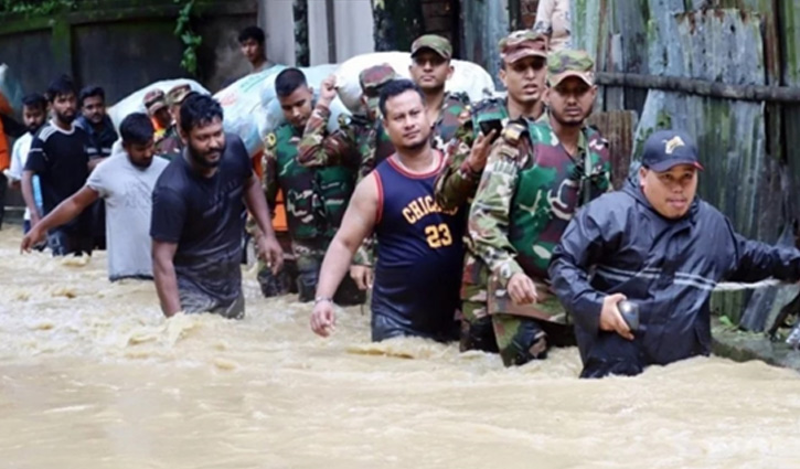 বন্যার্তদের সহযোগিতায় এক দিনের বেতন দিলো সেনাবাহিনী