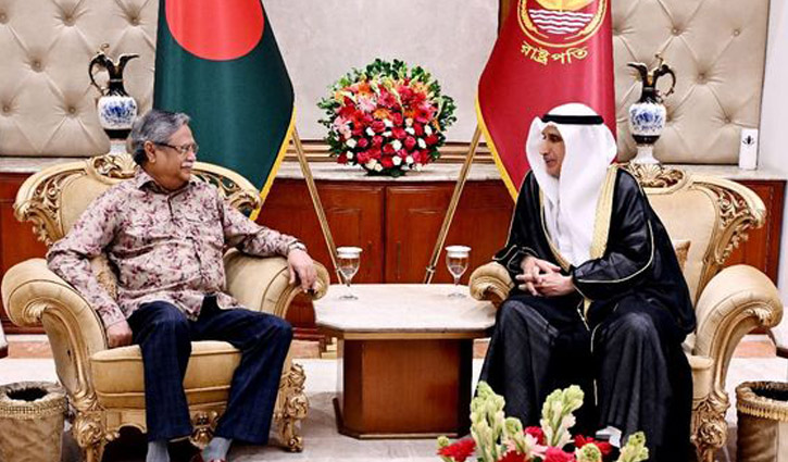 President urges Kuwait to recruit more Bangladeshi manpower 