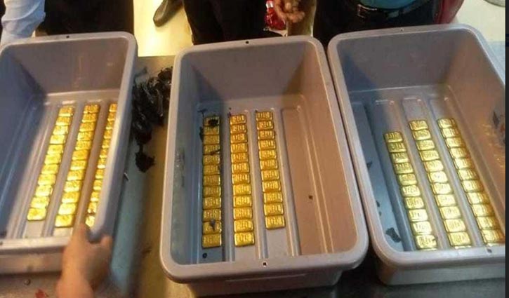 Youth held with 105 gold bars at Sylhet Airport