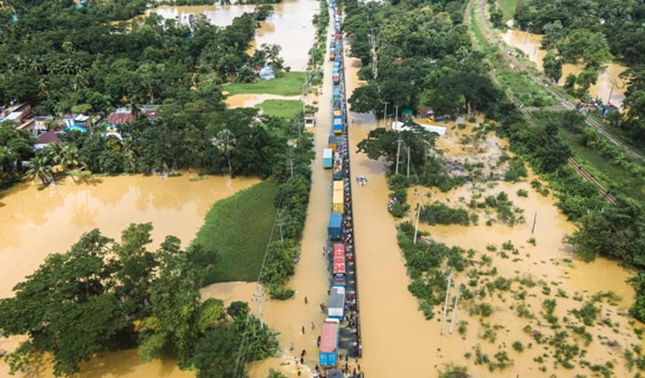 Flood situation improving