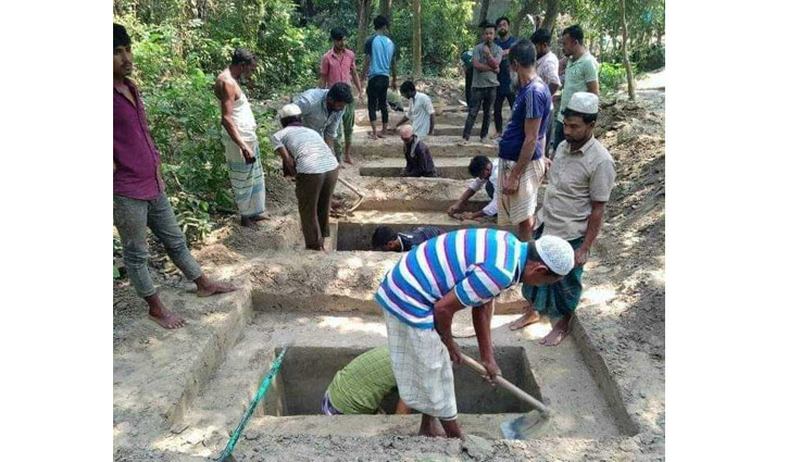 ‘এত কবর একসঙ্গে খুঁড়তে হবে কল্পনাও করিনি’