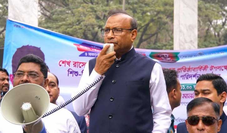 শিশু-কিশোররাই স্মার্ট বাংলাদেশ গড়ার সৈনিক: স্থানীয় সরকারমন্ত্রী