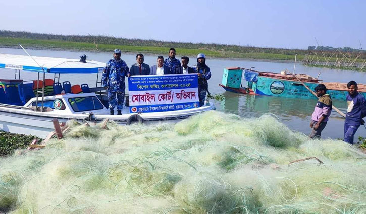 চাঁদপুরে জাটকা ইলিশ নিধন থামছে না