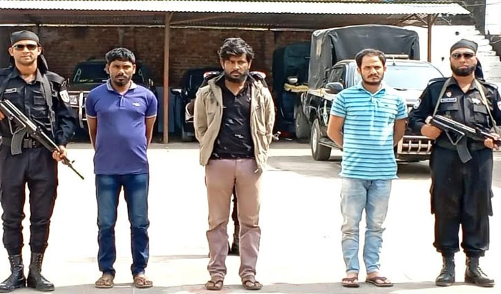 Three including ARSA second-in-command detained