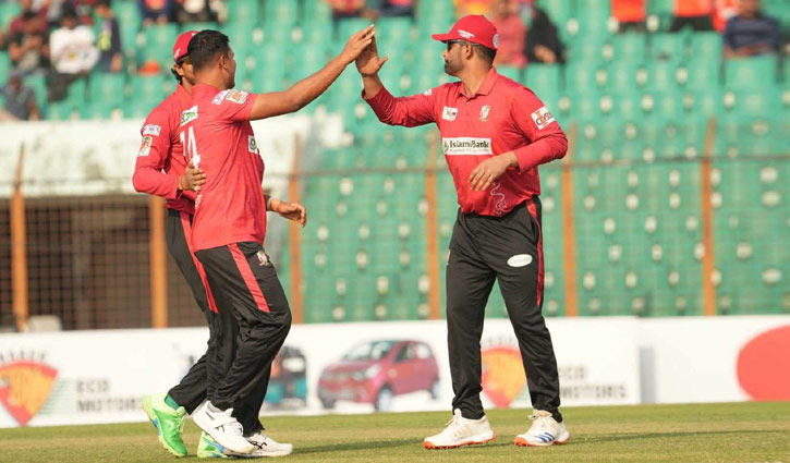 Barishal beat Dhaka by 27 runs