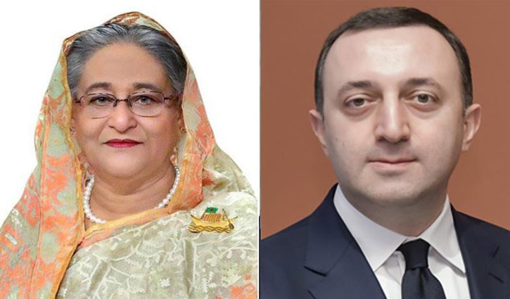 Georgian premier greets Sheikh Hasina on reelection as PM