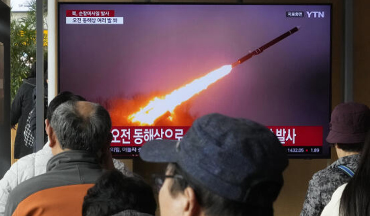 N Korea fires cruise missiles again