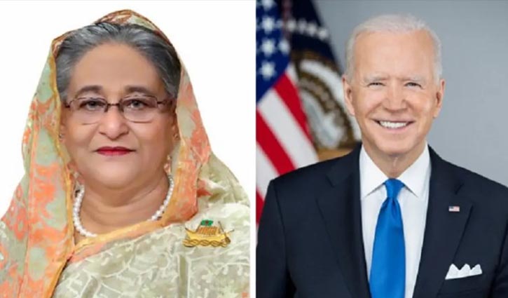 Biden writes to Hasina, expresses willingness to work together