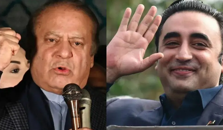 Nawaz Sharif, Bilawal Bhutto agree to form coalition