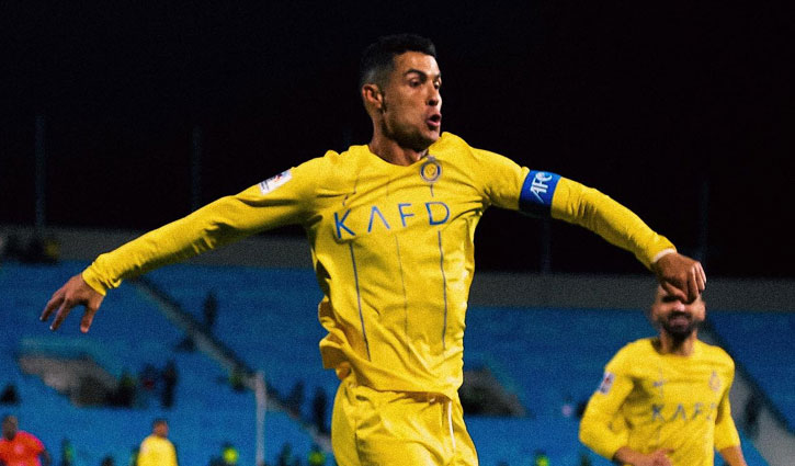 Ronaldo`s goal gives Al Nassr Champions League edge