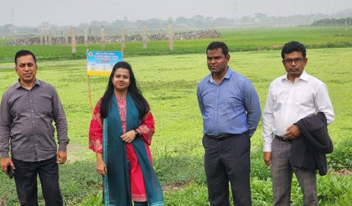 ১০ কোটি টাকার খাস জমি উদ্ধার