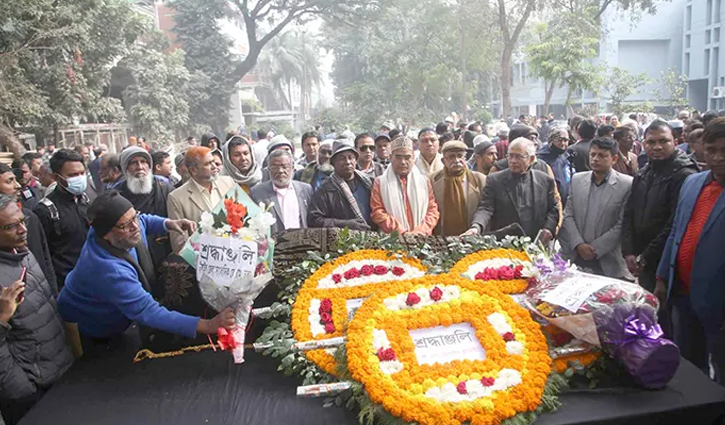 সাংবাদিক ড. রেজওয়ান সিদ্দিকীর জানাজা ও দাফন সম্পন্ন