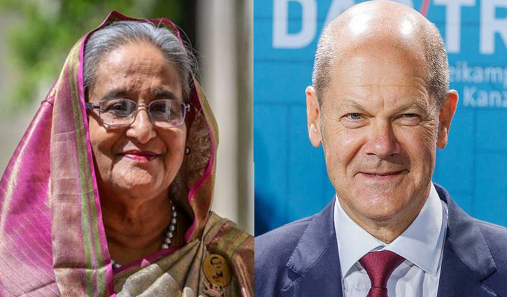 German Chancellor congratulates Sheikh Hasina