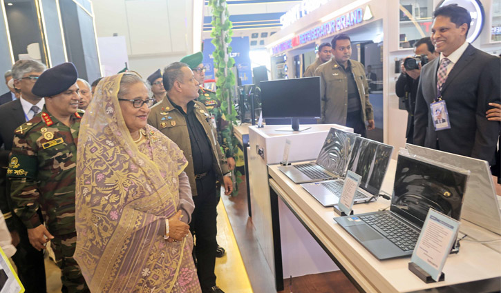 PM opens month-long trade fair at Purbachal