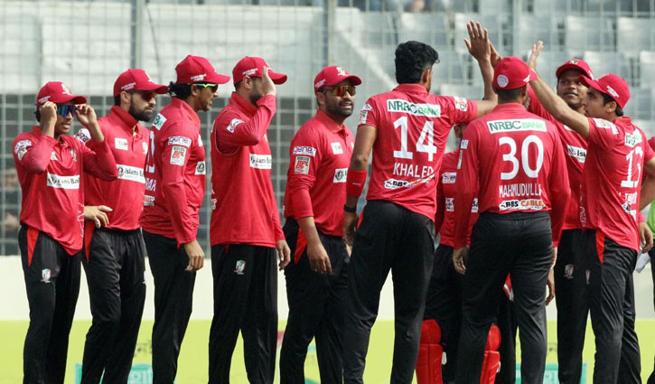 Barishal beat Rangpur by 5 wickets