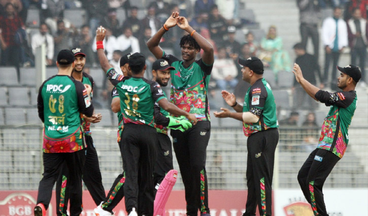 Sylhet Beat Dhaka By 15 Runs