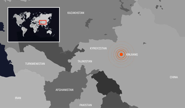 7.1 magnitude earthquake rattles part of western China