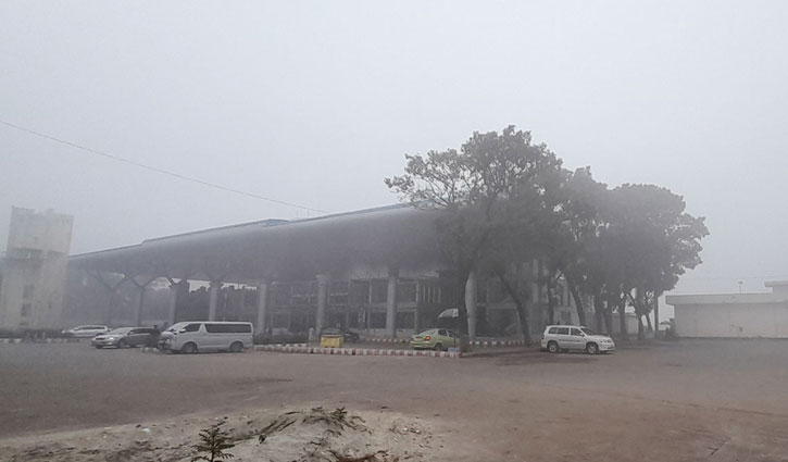 Dense fog disrupts flight operations at Saidpur airport