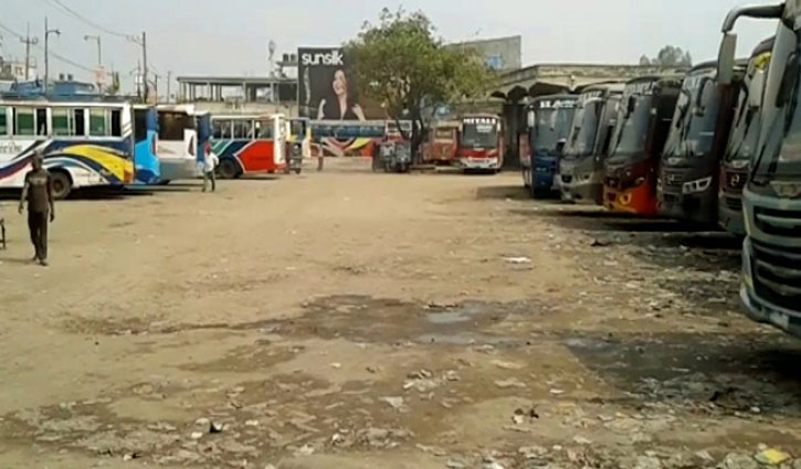 Dhaka-bound bus service stopped due to owners’ conflict