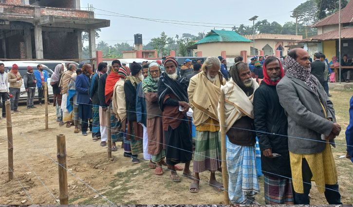 Mymensingh-3: Voting at suspended centre underway