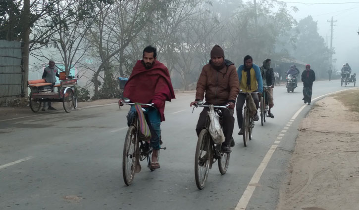 দিনাজপুরে একদিনে তাপমাত্রা কমেছে ২ দশমিক ২ ডিগ্রি