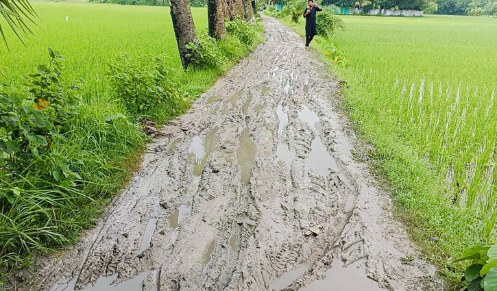 রাস্তাটির জন্য ৬ গ্রামের মেয়েদের বিয়ে হয় না 