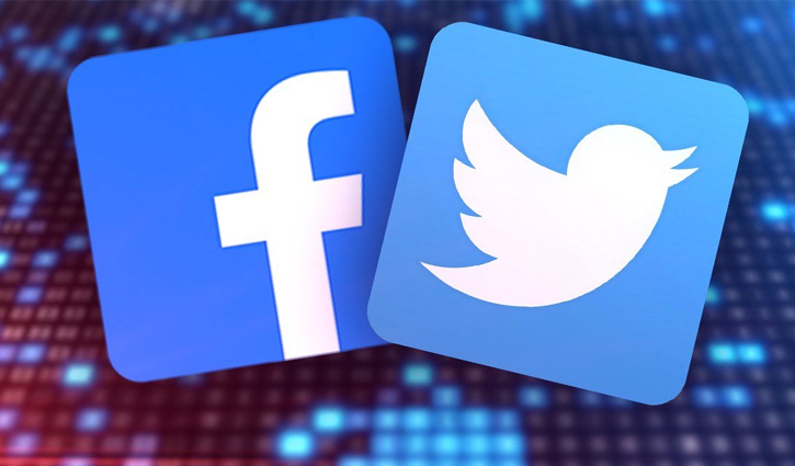 Facebook, Twitter restored