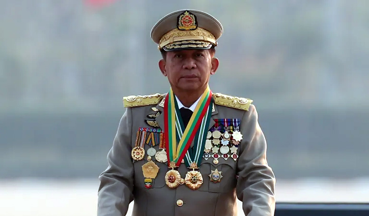 Myanmar’s army chief named acting president