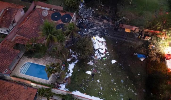 All 61 on board killed in Brazil plane crash