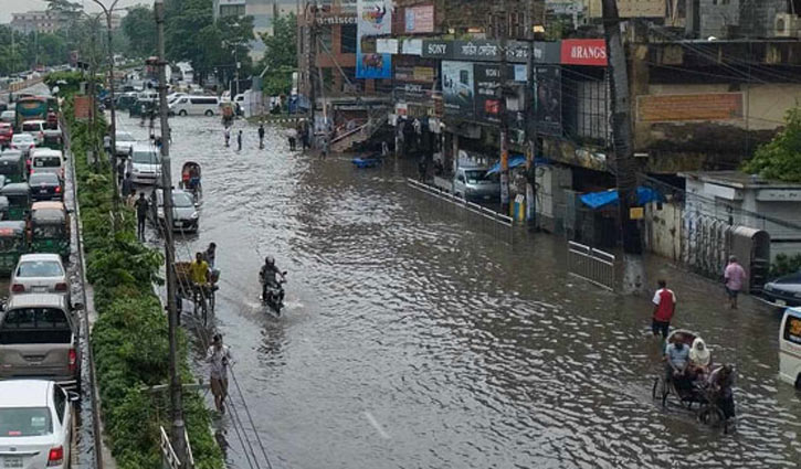 60 mm of rain in Dhaka in 180 minutes