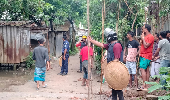 সিরাজদীখানে দুই পক্ষের সংঘর্ষে আহত ২০