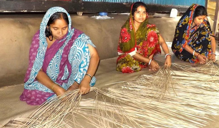 কাউখালীর সুবিদপুরের ঐতিহ্যবাহী শীতলপাটির বিপন্ন দশা